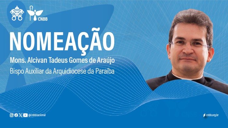 Pe. Alcivan Tadeus Gomes de Araújo é o novo bispo auxiliar da Arquidiocese da Paraíba