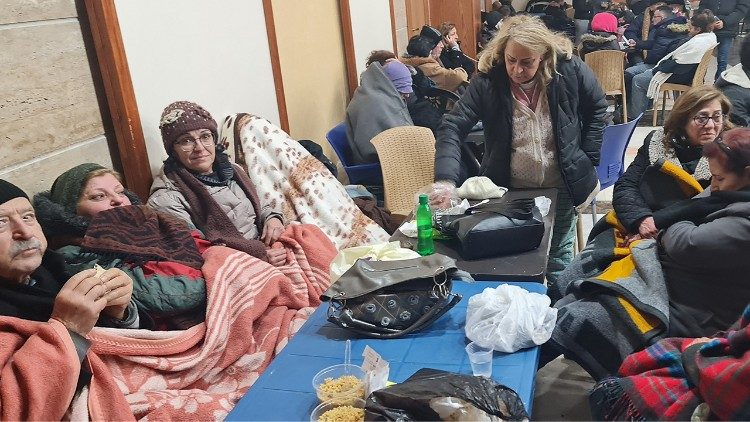 Aleppo nach dem Erdbeben: Die Armenspeisung bei den Franziskanern