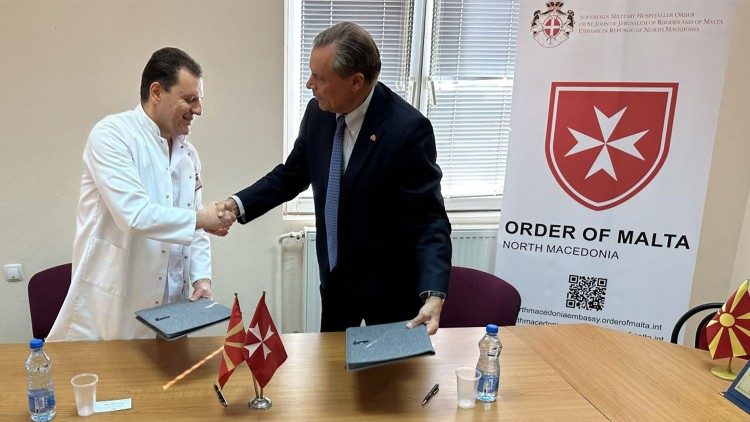 2023.11.20 Donation from the Embassy of the Sovereign Order of Malta to the General Hospital in Gevgelija, North Macedonia