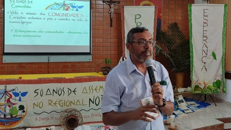 Padre Raimundo Vanthuy Neto, novo bispo da diocese de São Gabriel da Cachoeira. 