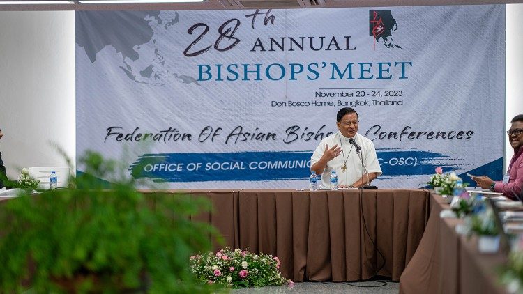 El cardenal Charles Bo, Arzobispo de Yangon y Presidente de la FABC