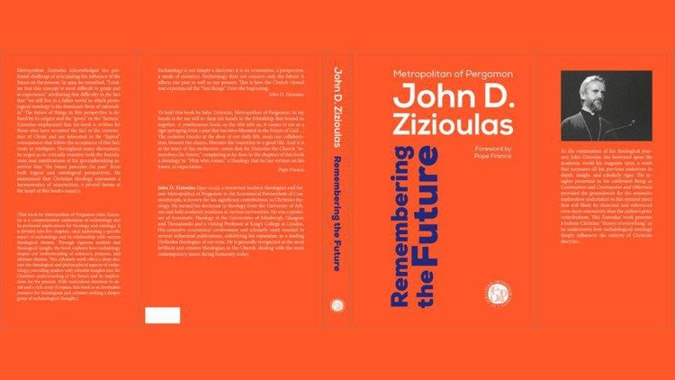 La copertina del libro postumo di Ioannis Zizioulas