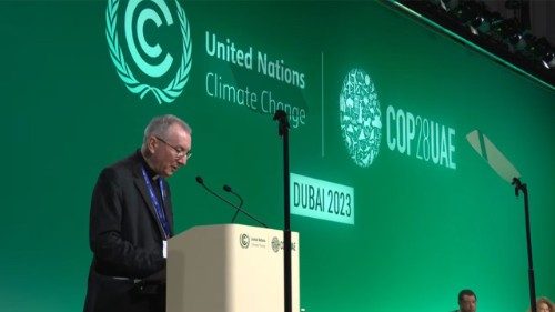 Reading Pope Francis' speech at the United Nations Climate Change Conference (COP28) in Dubai