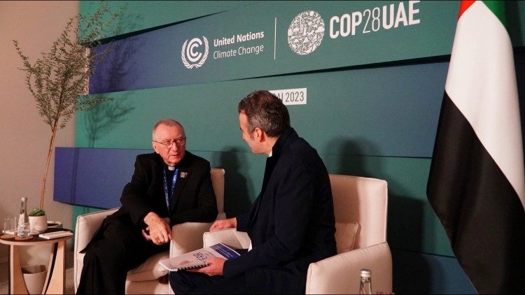 الكاردينال بارولين في مؤتمر الـ COP28 في دبي