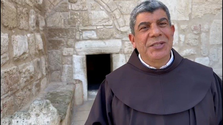 Le père Ibrahim Faltas, vicaire de la Custodie de Terre Sainte. 