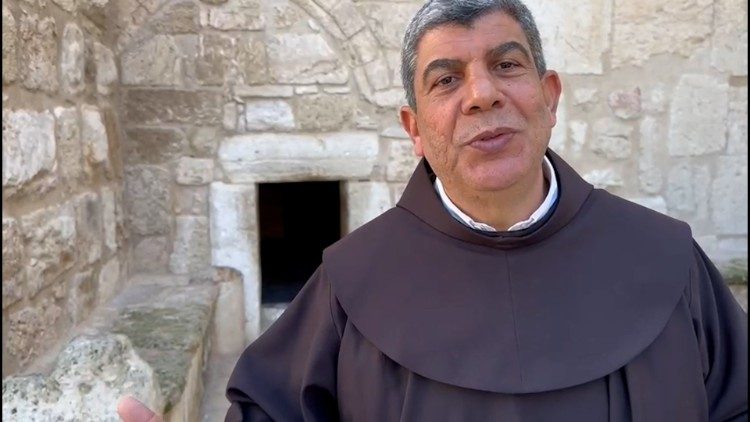 Père Ibrahim Faltas, vicaire de la Custodie de Terre Sainte à Jérusalem.