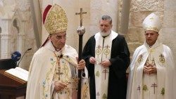 Kardinal Rai bei einem Gottesdienst an seinem Amtssitz Bkerke bei Beirut, Dezember letzten Jahres