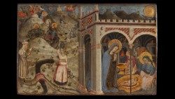 Nacimiento y viaje de los Reyes Magos, 1450. © Museos Vaticanos 