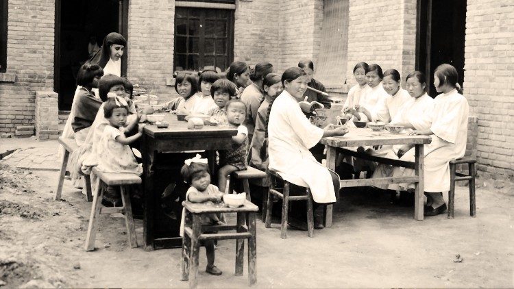 La Santa Infancia, obra de acogida a niñas abandonadas en China