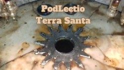 La copertina di "Podlectio Terra Santa", il podcast pubblicato su Vatican News
