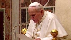 2023.12.06 Giovanni Paolo II alla presentazione Catechismo Chiesa Cattolica 1992