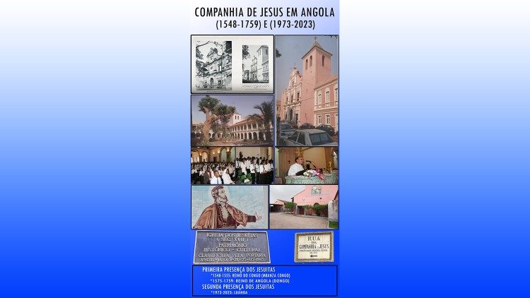 illustration de quelques oeuvres jésuites datant de leur première présence en Angola