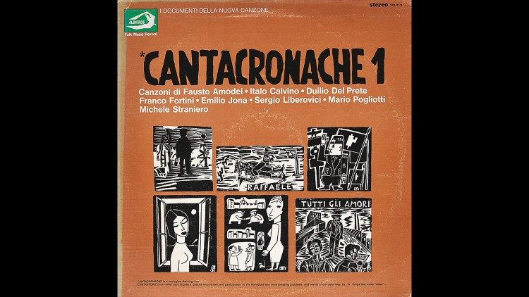 Cantacronache 1, 33 giri, Albatros Folk Music Revival, 1958, Milano, Kollezione Andrea Kerbaker / Kasa dei Libri