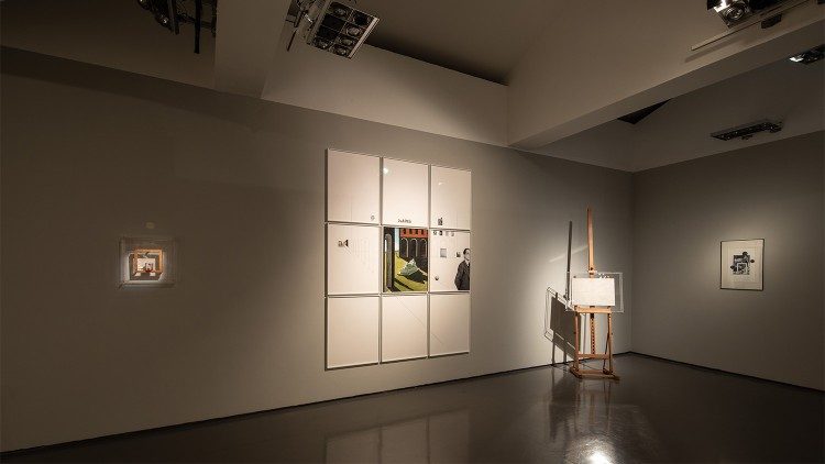 Una sala della mostra. Foto Alberto Novelli