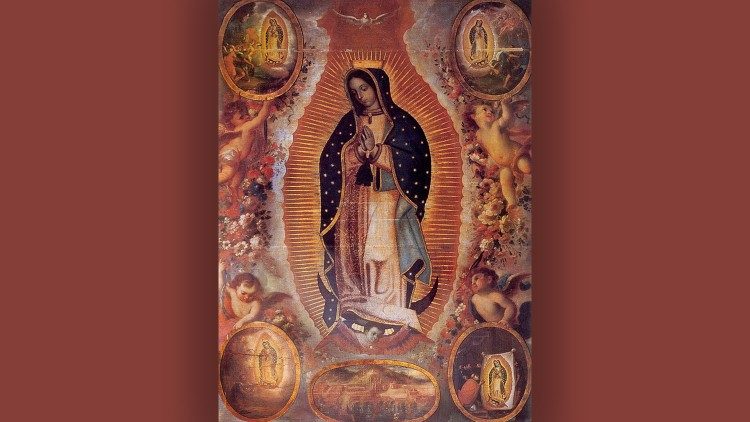 La “Madonna di Guadalupe”, o Virgen de los mineros, que se venera en el Valle de Cecina, provincia de Pisa de la región de la Toscana, en Italia.