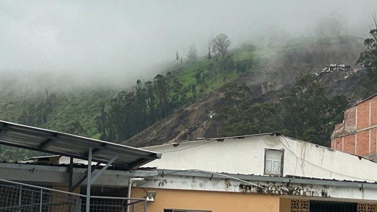 Vista dalla nostra scuola nella “zona 0”