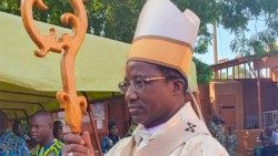 Archbishop Djalwana Laurent Lompo of Niamey in Niger.
