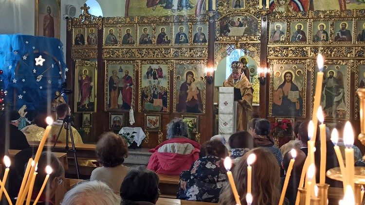 Рождество Христово в енория "Успение Богородично" в София