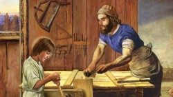 Zobrazenie sv. Jozefa s Ježiškom