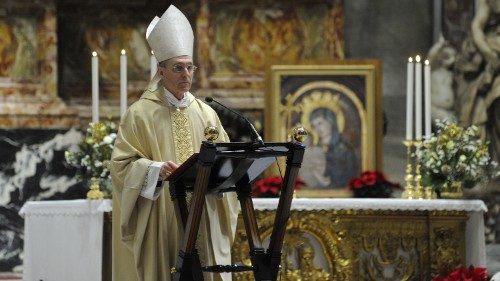 Erzbischof Gänswein bei Papst Franziskus