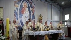Proslava Uskrsa u Bogoslužnom prostoru bl. Alojzija Stepinca u Zagrebu