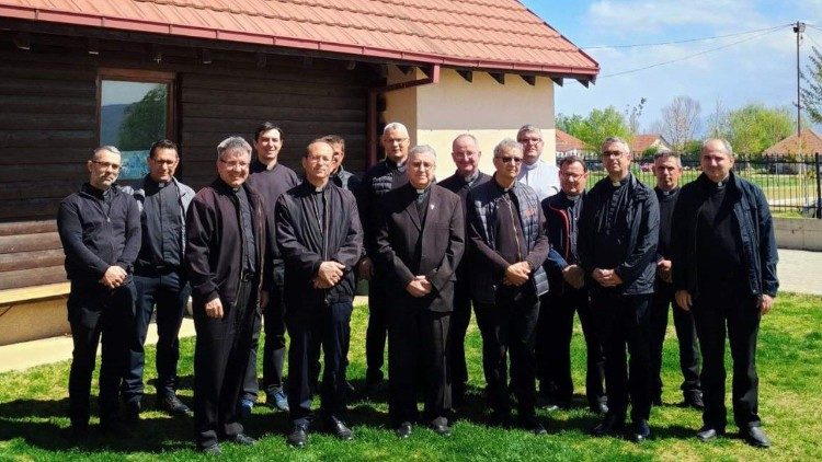 2024.04.03 Spiritual renewal in Saraj for priests from Strumica - Skopje Eparchy