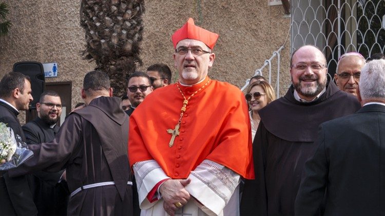 El cardenal Pizzaballa fue invitado por los frailes franciscanos de la Custodia de Tierra Santa en Nazaret a presidir la solemnidad de la Anunciación