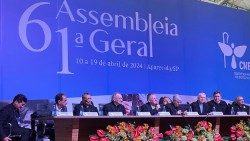 61-osios Brazilijos vyskupų konferencijos generalinės asamblėjos atidarymo sesija 2024 m. balandžio 10 d. 