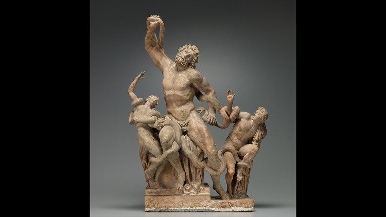  Laocoon, 17th century. Terracotta, 82 x 52 x 24.5 cm (plinth). Princeton University Art Museum, Museum purchase, gift of Elias Wolf, Class of 1920, and Mrs. Wolf