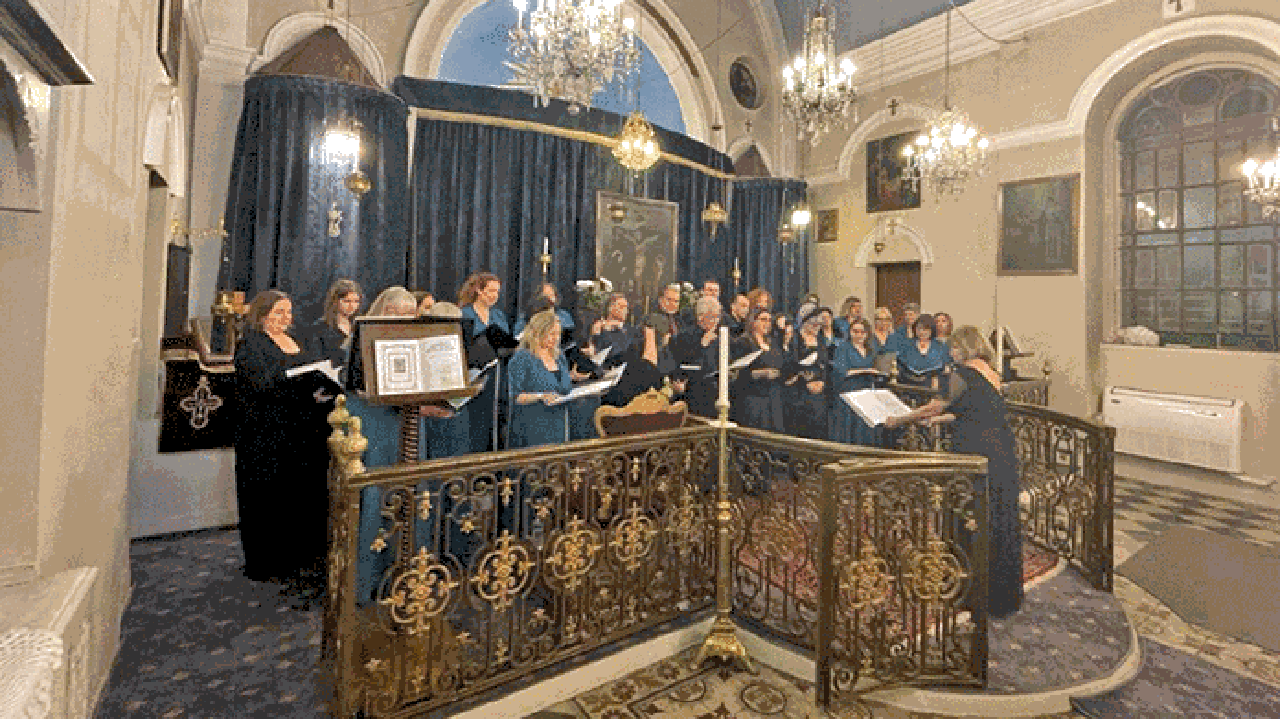 2024.04.11 Concerto di canti religiosi armeni nella Chiesa di Salonicco