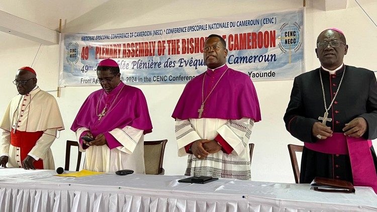 Clôture de la 49ème assemblée plénière de la Conférence épiscopale nationale du Cameroun, Yaoundé, 13 avril 2024
