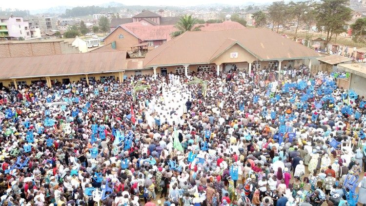 Messe de clôture de la rencontre annuelle des évêques de la province ecclésiastique de Bukavu à Butembo, du 8 au 14 avril 2024.