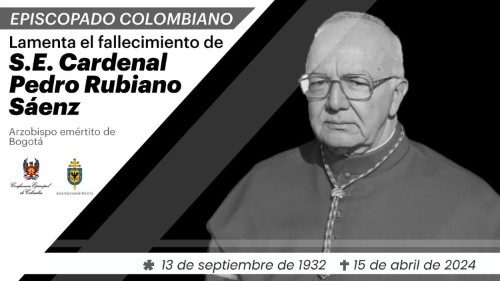 Obispos de Colombia lamentan el fallecimiento del cardenal Pedro Rubiano Sáenz
