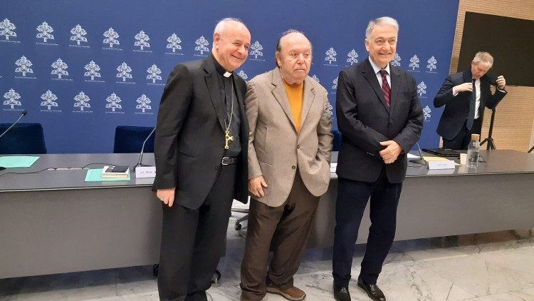 Imzot Vincenzo Paglia, Lino Banfi e Mario Marazziti