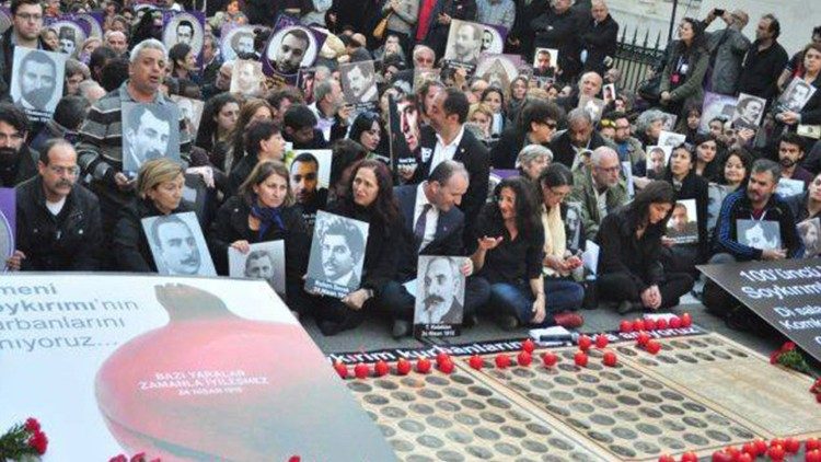 2024.04.23 Evento ricordo genocidio armeno vietato a Istambul 