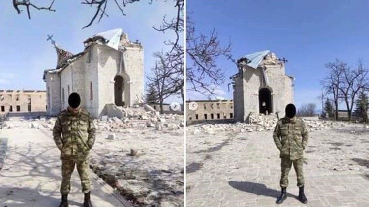 2024.04.23 Prosegue distruzione chiese armene nel Nagorno Karabakh