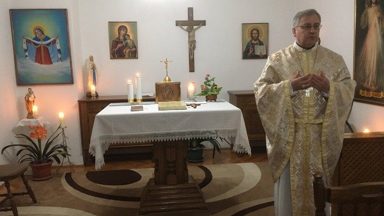 2024.04.25 Bishop Stojanov served the Holy Liturgy on the occasion of 135 years since the foundation of the Eucharistic Sisters
