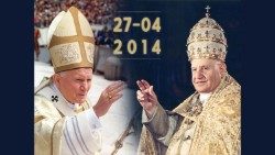 Përvjetori i kanonizimit të Papës Gjon Pali II dhe Papës Gjoni XXIII