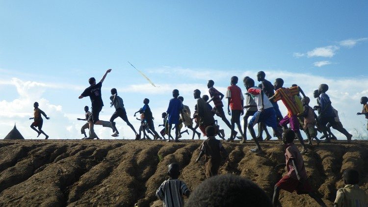 Every time water gushes out from a well, the whole village breaks out in celebration