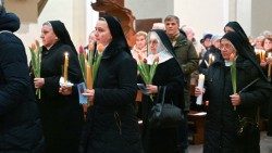 Kristaus paaukojimo šventė Vilniaus katedroje 2024 02 02