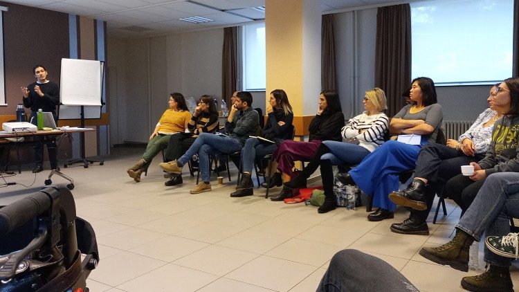 Susret komunikacijskih i zagovaračkih timova Isusovačke službe za izbjeglice u Briselu (Foto: JRS Hrvatska)
