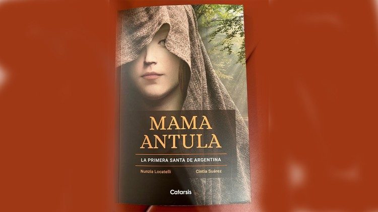 Tapa de la edición en español del libro sobre Mama Antula.