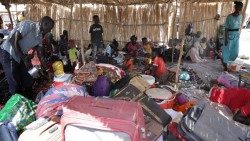 Sudan, un accampamento di sfollati
