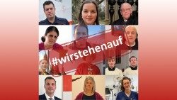 Unter dem Motto „Wir stehen auf!“ findet am Freitag (16.2.2024) in Münster eine Demo für Demokratie und gegen Rechtsextremismus statt - die Caritas ist dabei