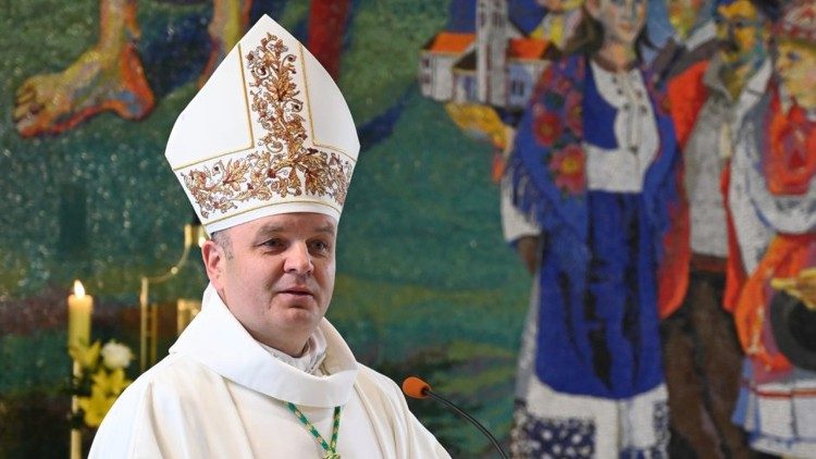 2024.02.14 CROAZIA. Fabijan Svalina, vescovo di Srijem (Foto: Tiskovni ured Đakovačko-osječke nadbiskupije)