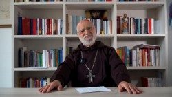 Der päpstliche Hausprediger, Kardinal Raniero Cantalamessa, bei seiner Online-Fastenmeditation