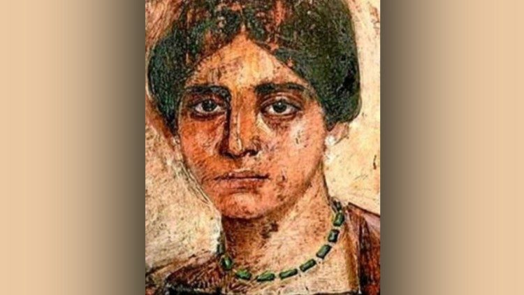 Egeria - Retrato do Fayyum (Wikimedia commons)