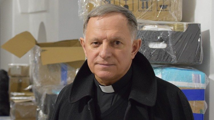 Monseigneur Mieczyslaw Mokrzycki, archevêque latin de Lviv en Ukraine