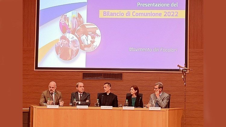 Presentazione del Bilancio di Comunione 2022 del Movimento dei Focolari