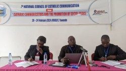 Les participants au 7è Conseil national des Communicateurs Catholiques du Cameroun (Yaoundé - 20-24 février 2024)